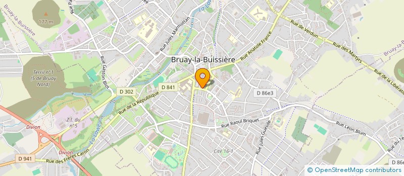 localisation de l'entreprise MONSIEUR STEVEN PICOT à BRUAY-LA-BUISSIERE