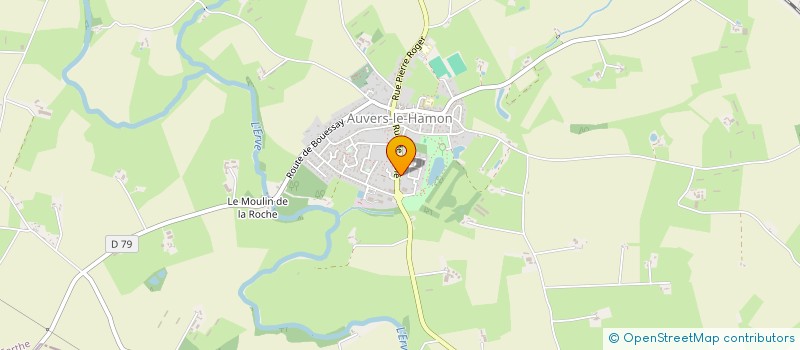 localisation de l'entreprise MONSIEUR STEVEN POIRIER  AUVERS-LE-HAMON