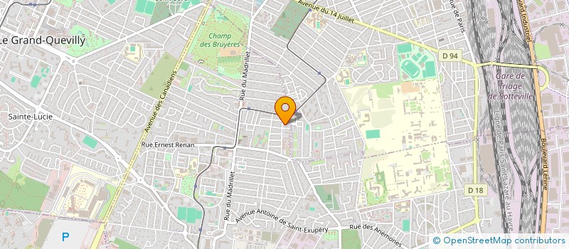 localisation de l'entreprise MONSIEUR STEVEN POULET  SAINT-ETIENNE-DU-ROUVRAY