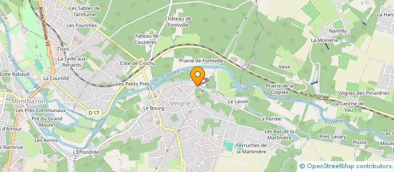 localisation de l'entreprise MONSIEUR STEVEN PRIEUR  VEIGNE