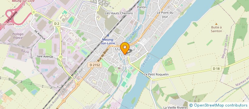 localisation de l'entreprise MONSIEUR STEVEN PRODHOMME à MEUNG-SUR-LOIRE