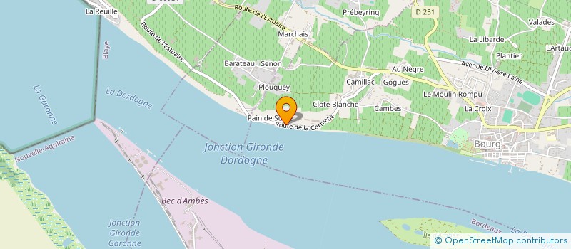 localisation de l'entreprise MONSIEUR STEVEN QUESADA  BOURG