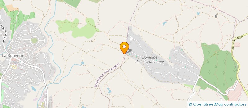localisation de l'entreprise MONSIEUR STEVEN QUILFEN à PUGET-SUR-ARGENS