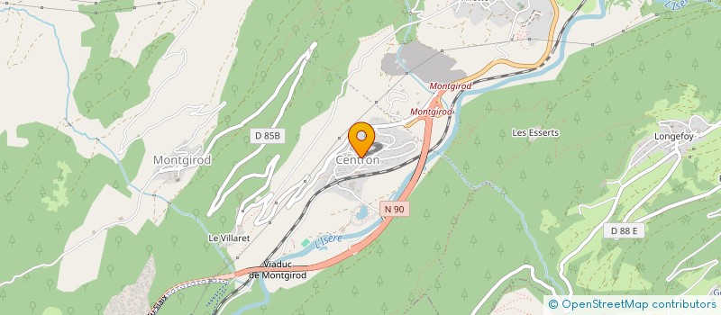 localisation de l'entreprise MONSIEUR STEVEN RAGOTIN à AIME-LA-PLAGNE