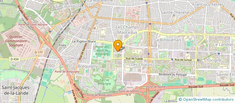 localisation de l'entreprise MONSIEUR STEVEN RAHUEL  RENNES