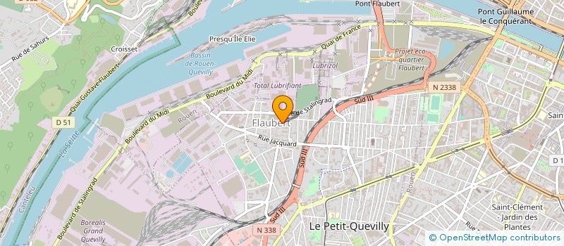 localisation de l'entreprise MONSIEUR STEVEN RAVASCO à LE PETIT-QUEVILLY