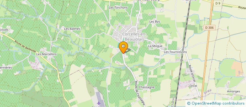 localisation de l'entreprise MONSIEUR STEVEN REMUET  CORCELLES-EN-BEAUJOLAIS