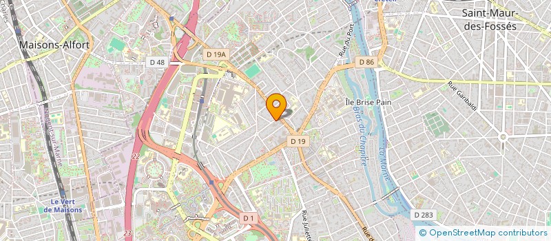 localisation de l'entreprise MONSIEUR STEVEN RENAUDEAU  CRETEIL