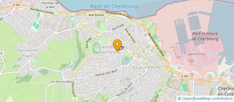 localisation de l'entreprise MONSIEUR STEVEN RENET  CHERBOURG-EN-COTENTIN