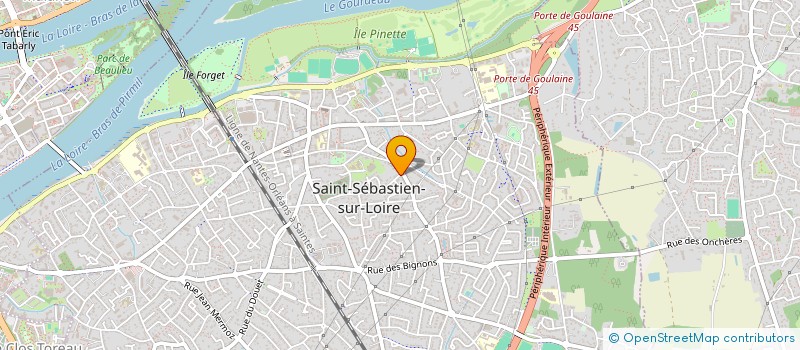 localisation de l'entreprise MONSIEUR STEVEN RIO  SAINT-SEBASTIEN-SUR-LOIRE