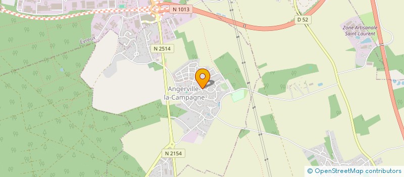 localisation de l'entreprise MONSIEUR STEVEN ROBIN à ANGERVILLE-LA-CAMPAGNE