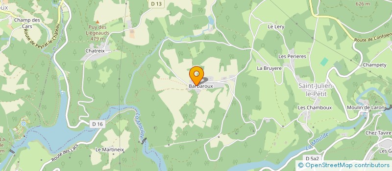 localisation de l'entreprise MONSIEUR STEVEN ROFE  SAINT-JULIEN-LE-PETIT