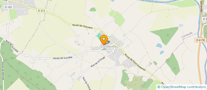 localisation de l'entreprise MONSIEUR STEVEN ROUSSELIN  CONTEVILLE