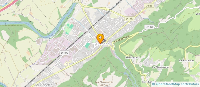 localisation de l'entreprise MONSIEUR STEVEN ROYER  DOMENE