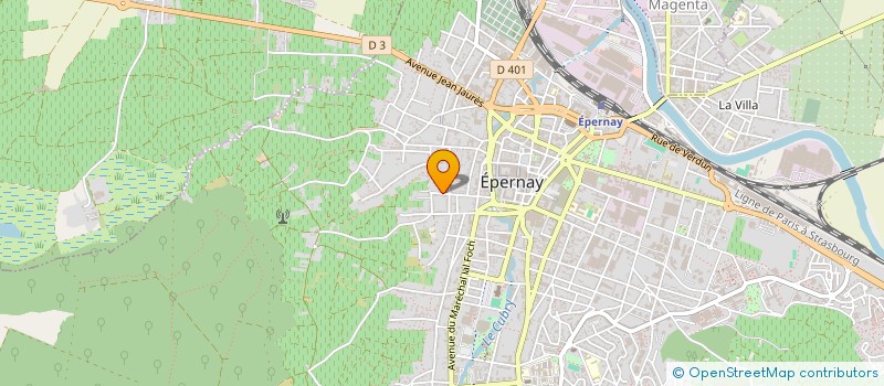 localisation de l'entreprise MONSIEUR STEVEN S THEODORE-LESTERPS  EPERNAY