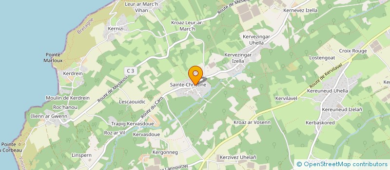 localisation de l'entreprise MONSIEUR STEVEN SABLON  PLOUGASTEL-DAOULAS