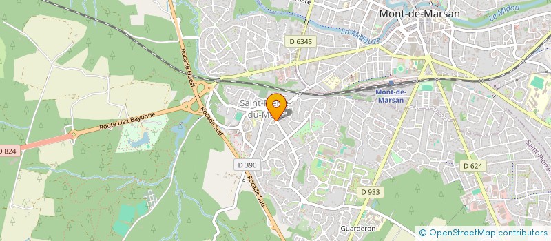 localisation de l'entreprise MONSIEUR STEVEN SAGNET  SAINT-PIERRE-DU-MONT