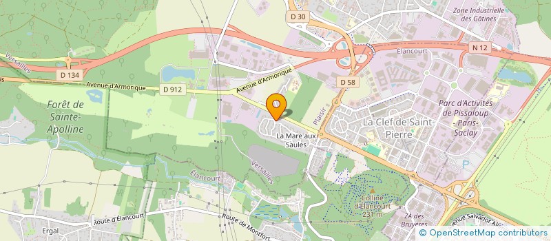 localisation de l'entreprise MONSIEUR STEVEN SALVAYRE  PLAISIR