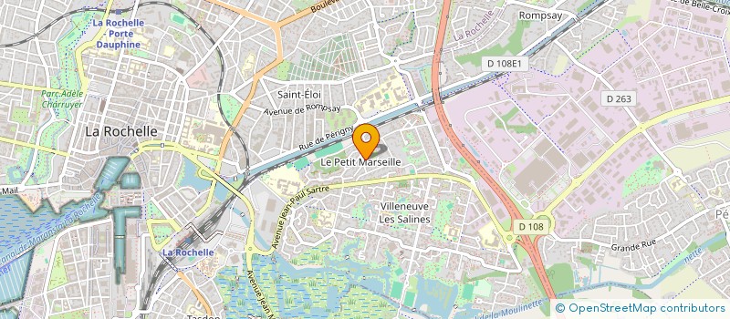 localisation de l'entreprise MONSIEUR STEVEN SAUGNAC  LA ROCHELLE