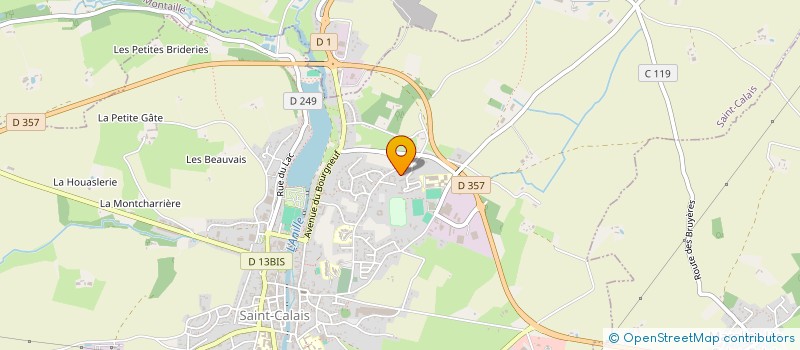 localisation de l'entreprise MONSIEUR STEVEN SAVALLE  SAINT-CALAIS