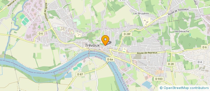 localisation de l'entreprise MONSIEUR STEVEN SCHLEIDT à TREVOUX