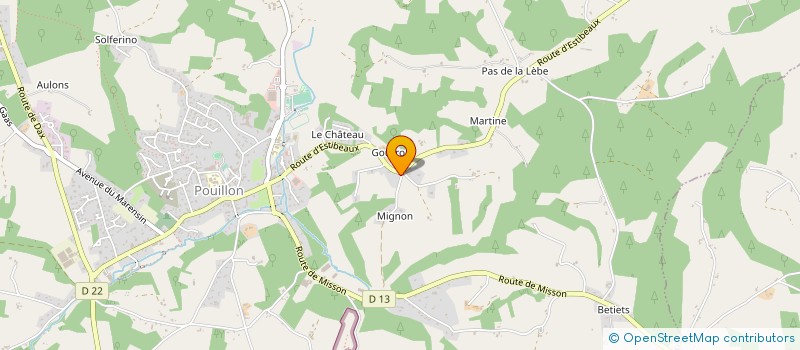 localisation de l'entreprise MONSIEUR STEVEN SCOTT à POUILLON
