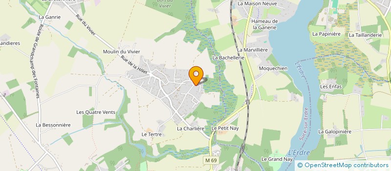localisation de l'entreprise MONSIEUR STEVEN SEVEUR à LA CHAPELLE-SUR-ERDRE