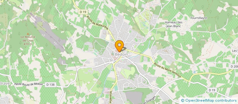 localisation de l'entreprise MONSIEUR STEVEN SIVELL  BEDOIN