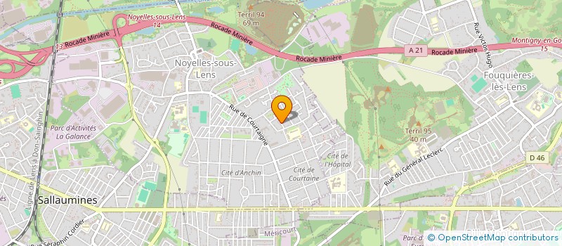 localisation de l'entreprise MONSIEUR STEVEN SLASKI  NOYELLES-SOUS-LENS