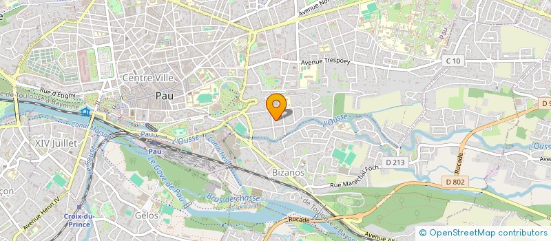 localisation de l'entreprise MONSIEUR STEVEN SPARKS à PAU