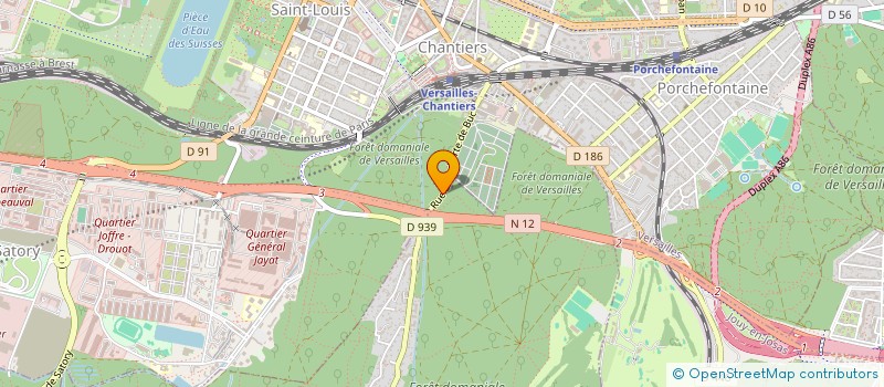 localisation de l'entreprise MONSIEUR STEVEN SUN à VERSAILLES