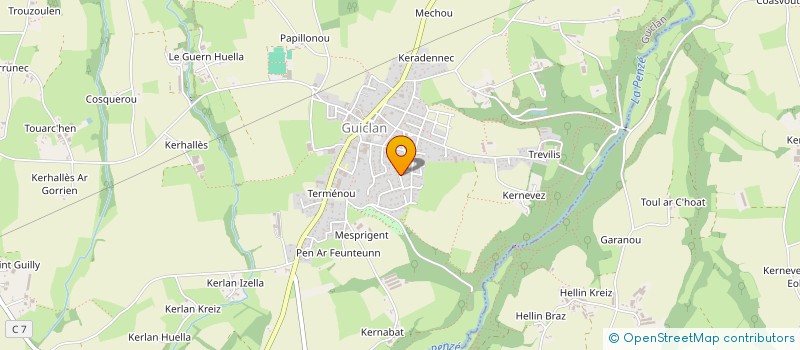 localisation de l'entreprise MONSIEUR STEVEN TACCOEN  GUICLAN