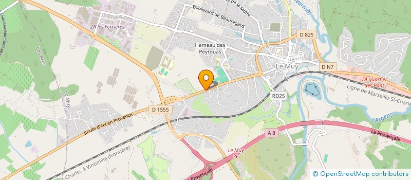 localisation de l'entreprise MONSIEUR STEVEN TALEB AHMED à LE MUY