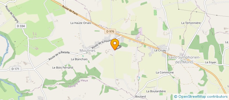 localisation de l'entreprise MONSIEUR STEVEN THIRKELL  GRANDPARIGNY