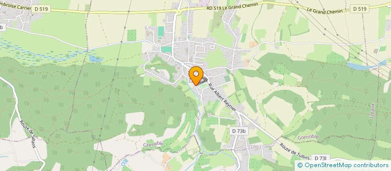 localisation de l'entreprise MONSIEUR STEVEN THOMAS  IZEAUX