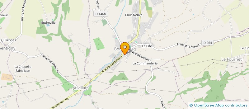 localisation de l'entreprise MONSIEUR STEVEN TOURNACHE  BONNEBOSQ