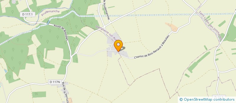 localisation de l'entreprise MONSIEUR STEVEN TRECHEREL à DAMPIERRE-SUR-AVRE