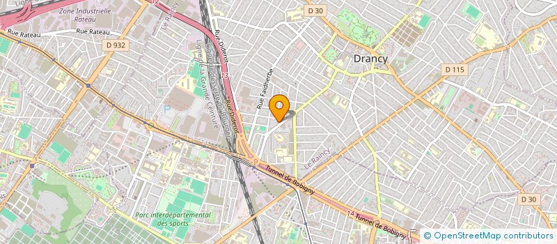 localisation de l'entreprise MONSIEUR STEVEN TSHINYAMA MUKISHI  DRANCY