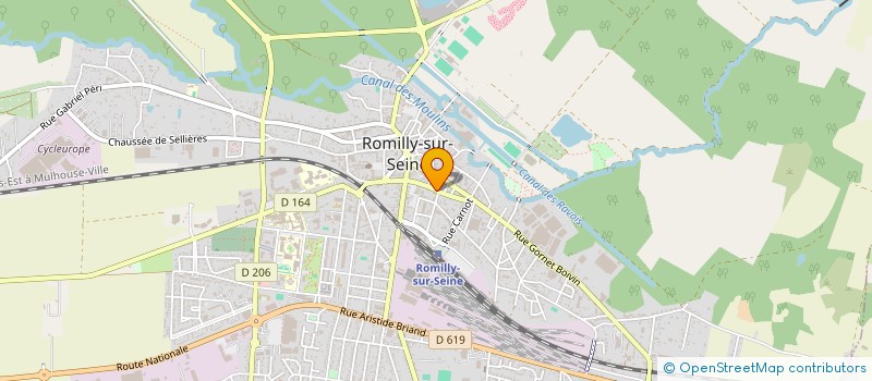 localisation de l'entreprise MONSIEUR STEVEN TURNER à ROMILLY-SUR-SEINE