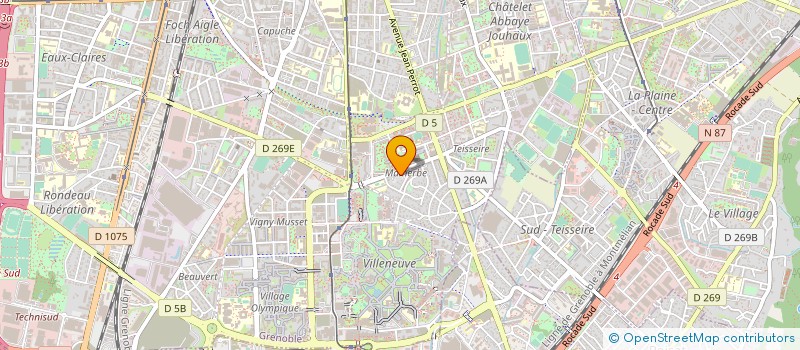 localisation de l'entreprise MONSIEUR STEVEN ULANGCA à GRENOBLE