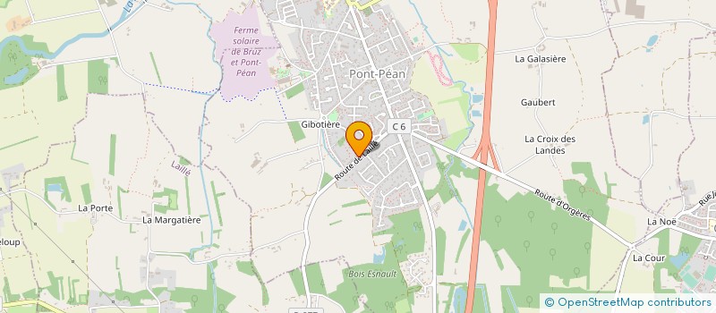 localisation de l'entreprise MONSIEUR STEVEN VADOCHE  PONT-PEAN