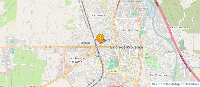 localisation de l'entreprise MONSIEUR STEVEN VANDERMOUTEN à SALON-DE-PROVENCE