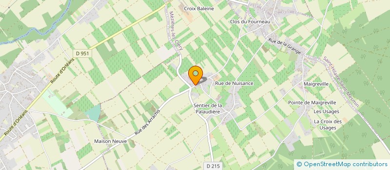 localisation de l'entreprise MONSIEUR STEVEN WALLIS à MEZIERES-LEZ-CLERY