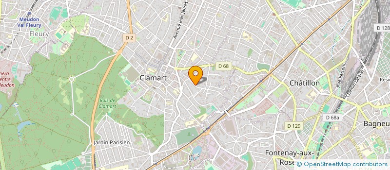 localisation de l'entreprise MONSIEUR STEVEN WASSENAAR à CLAMART