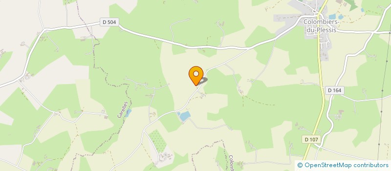 localisation de l'entreprise MONSIEUR STEVEN WAYNE RIGBY  COLOMBIERS-DU-PLESSIS