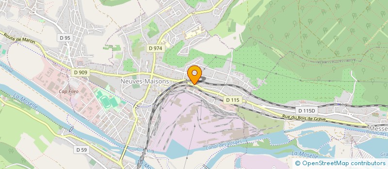 localisation de l'entreprise MONSIEUR STEVEN WESTERMANN  NEUVES-MAISONS