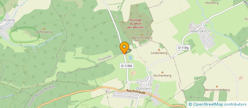 localisation de l'entreprise MONSIEUR STEVEN WITTMANN  DALSTEIN