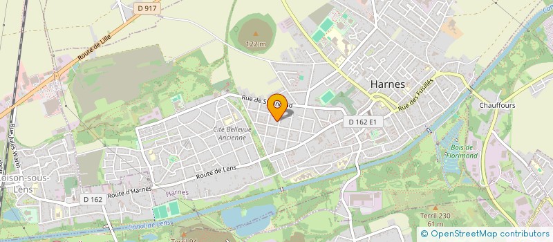 localisation de l'entreprise MONSIEUR STEVEN ZOUIGUIRA  HARNES