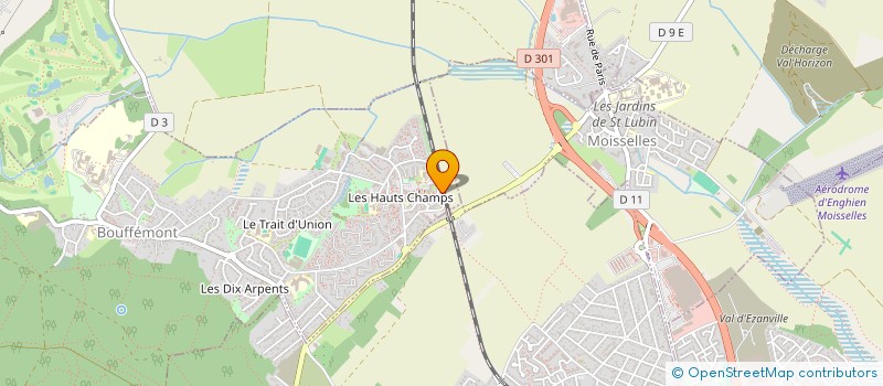 localisation de l'entreprise MONSIEUR STEVENS BALLY  BOUFFEMONT