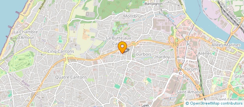 localisation de l'entreprise MONSIEUR STEVENS BARILLOT  ANGLET